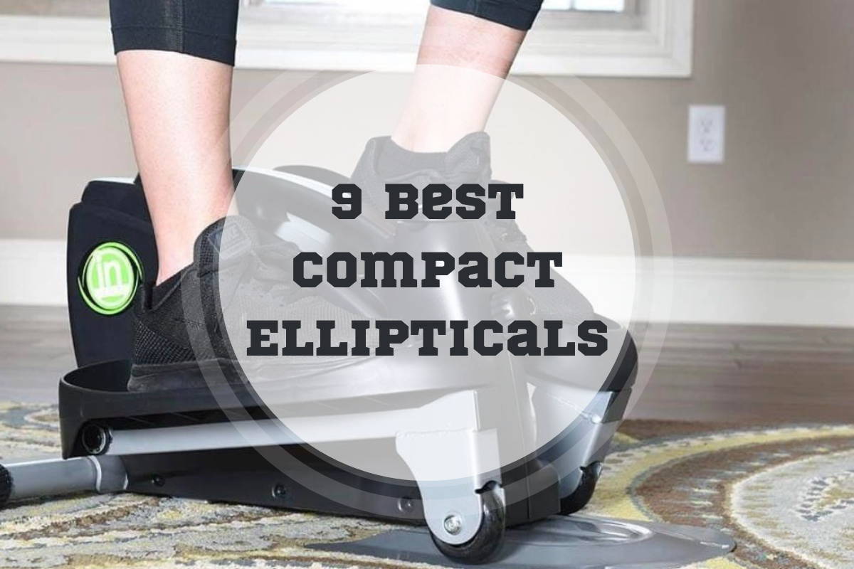 Compact elliptical 2025 machine for home